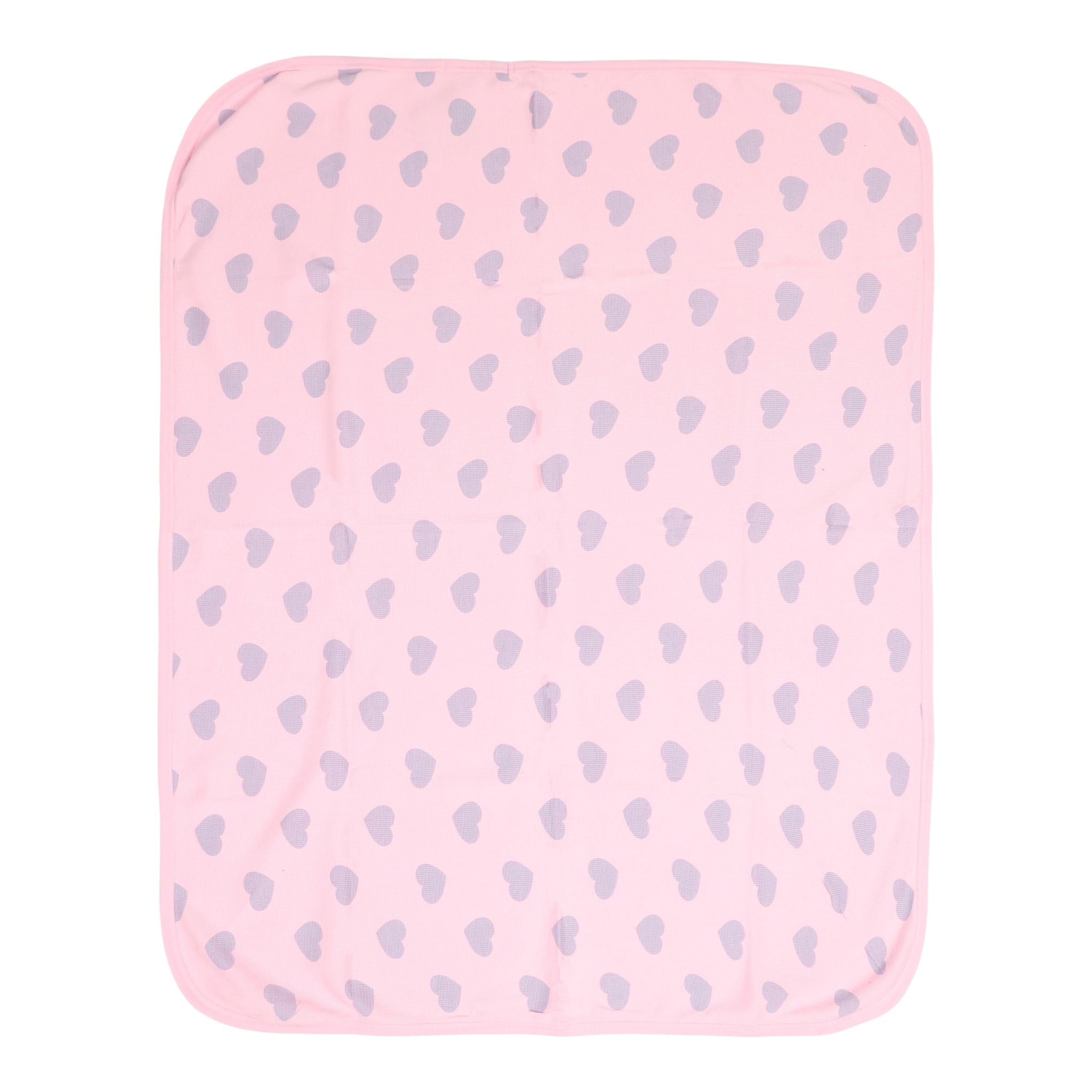 Lilac Hearts Blanket - Denny's