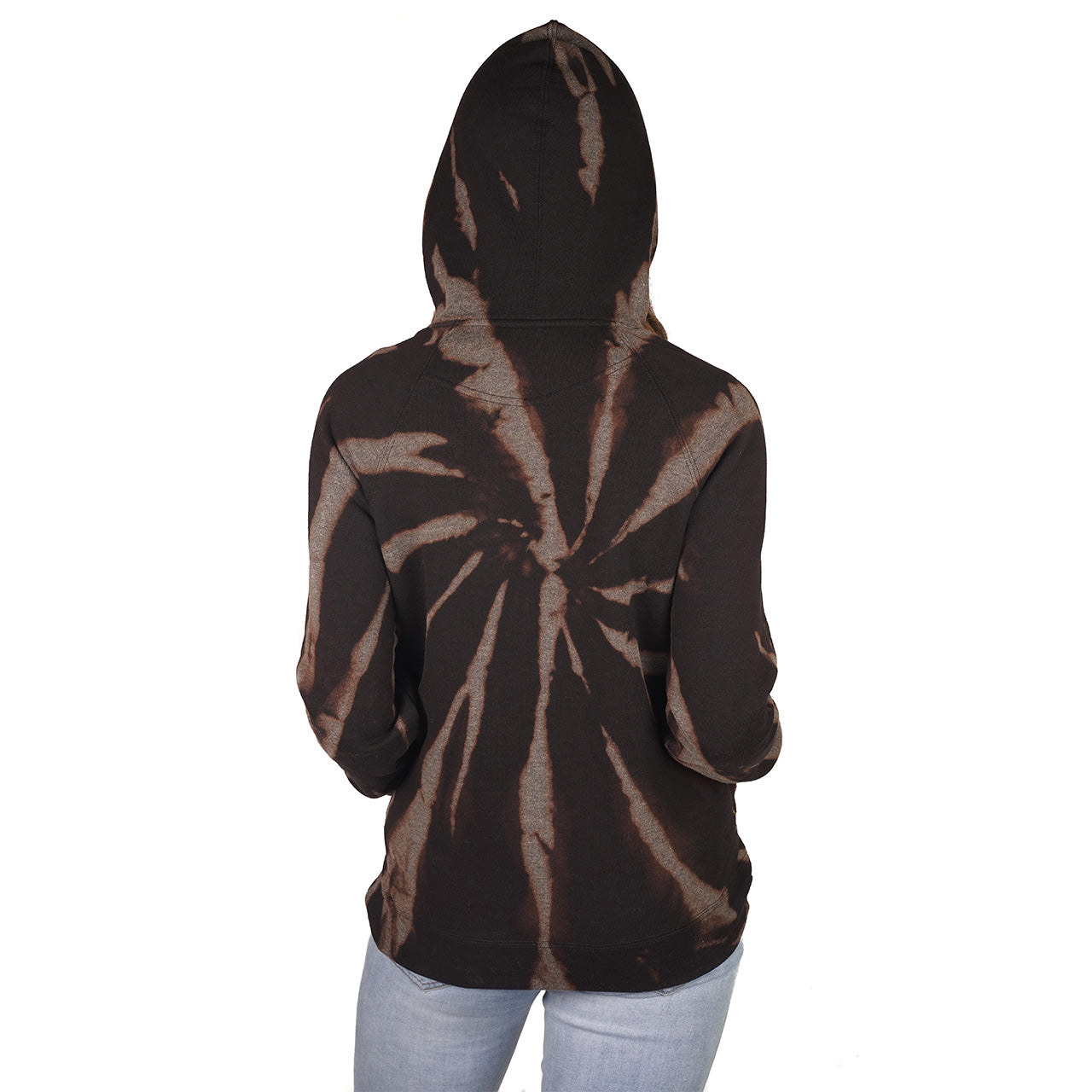 Spiral Bleach Script Hoodie - Denny's
