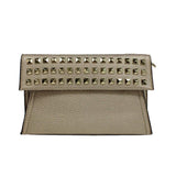 Pebble Flat Studded Crossbody Bag - Denny's