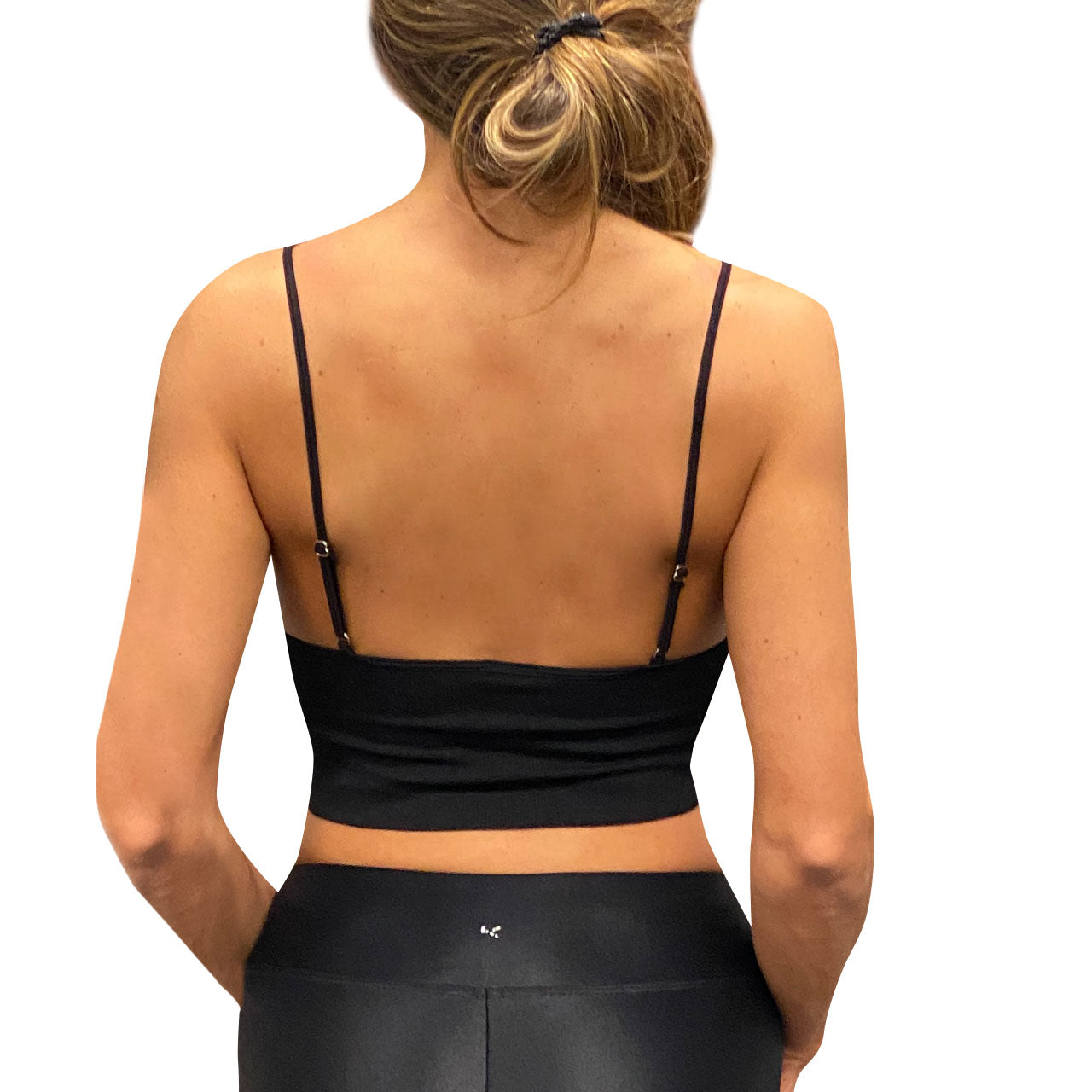 Ribbed Crop Vneck Tank - Denny's