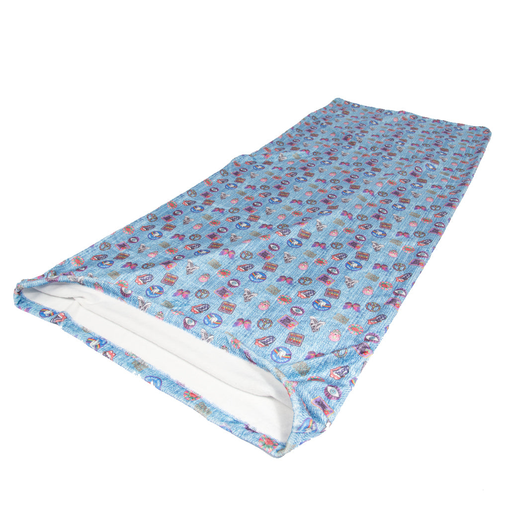 Sleeper Sacks Denim Patch plush - Denny's