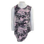 Camo Tie Front Tank - Denny's