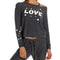 Long Sleeve Cozy Tee with Love Star - Denny's