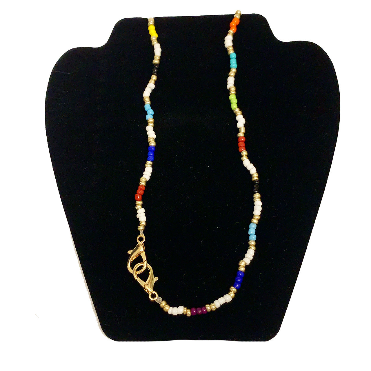Beaded Lanyard For Mask - Denny's