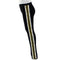 Legging With Black, White and Gold Stripe - Denny's