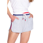 Rad White & Blue Short - Denny's