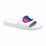 Adult IPO White Champion Slide - Denny's