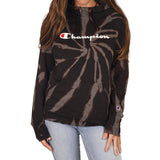 Spiral Bleach Script Hoodie - Denny's