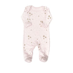 Gold Star Pink Footie - Denny's