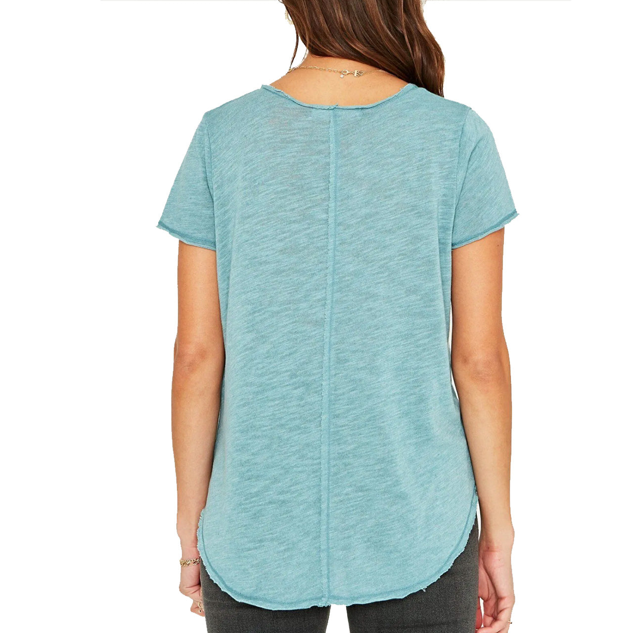 Wearever Short Sleeve V-Neck Tee - Denny's