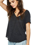 Wearever Short Sleeve V-Neck Tee - Denny's