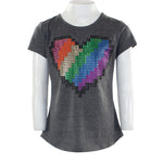 Short Sleeve Tee with Digital Love - Denny's