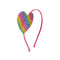 Large Crystal Heart Headband - Denny's