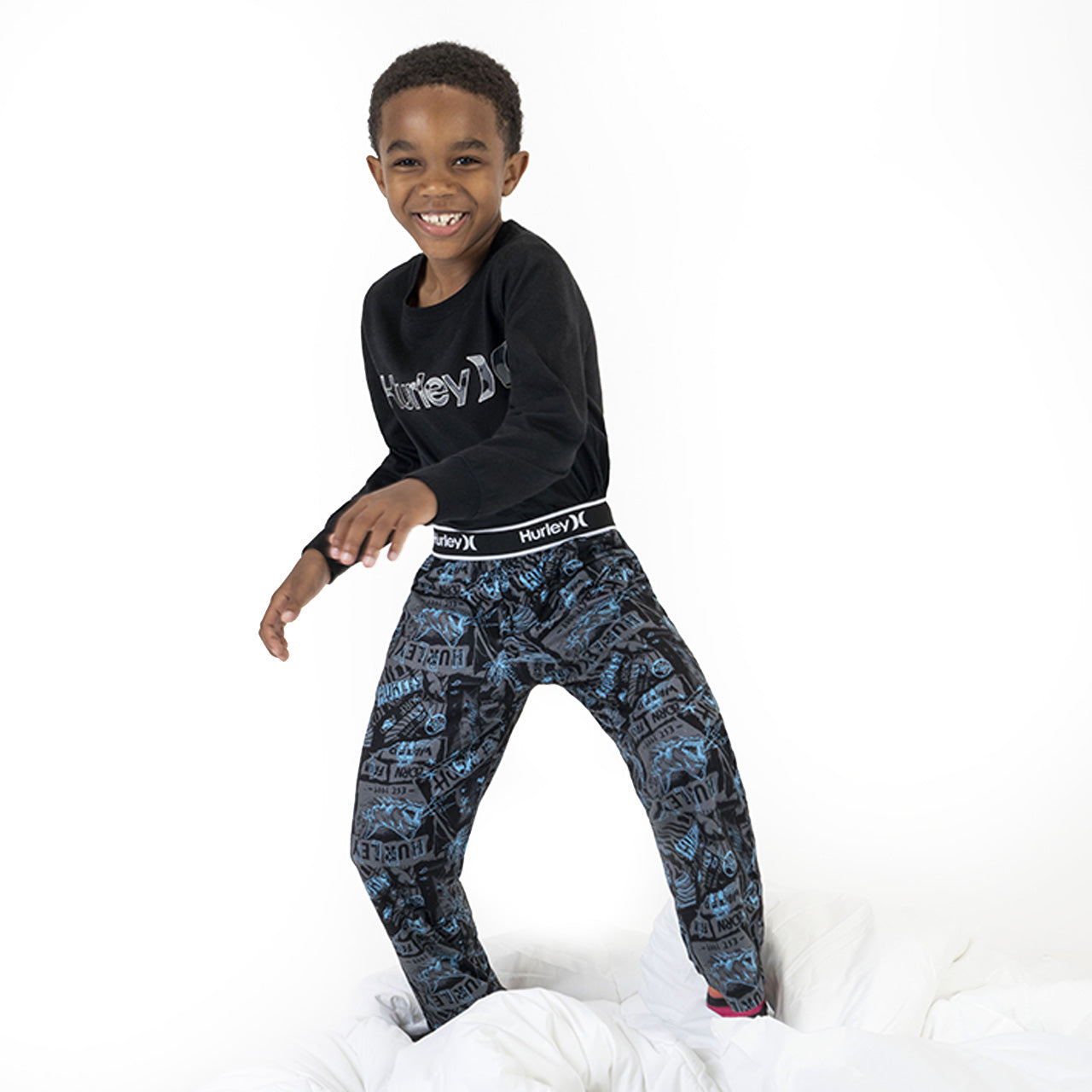 Brushed Micro Fleece Punk Doodle Lounge Pant - Denny's