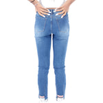 Frayed Hem Distressed Skinny - Denny's