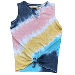 Tank Top Blue Pink Yellow - Denny's