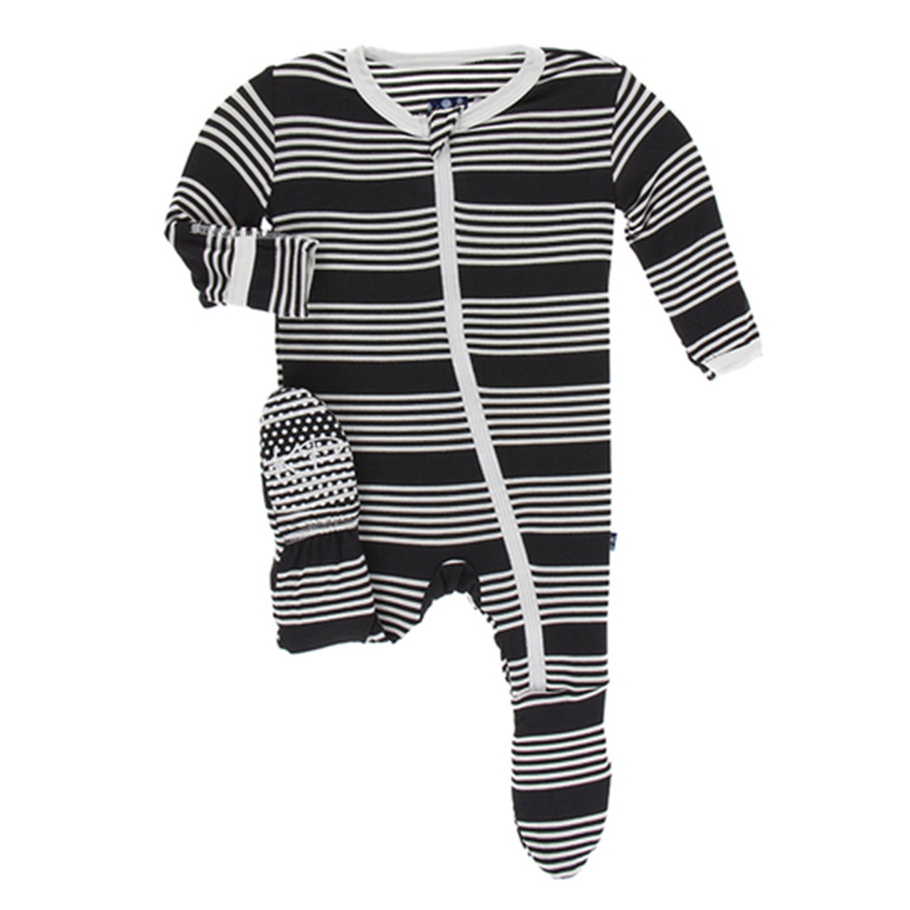 Footie Zebra Stripe - Denny's