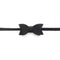 Leather Bow Tie Headband - Denny's