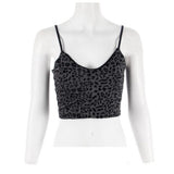 Leopard Crop Tank - Denny's