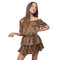 Off Shoulder Smock Dress - Denny's