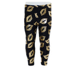 Legging with Gold Lips - Denny's