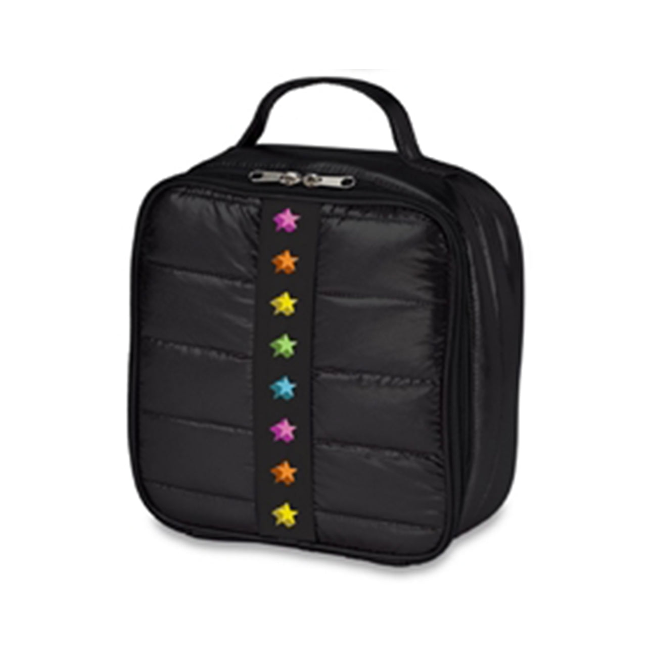 Black Puffer Stars Lunch Bag