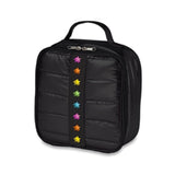 Black Puffer Stars Lunch Bag - Denny's
