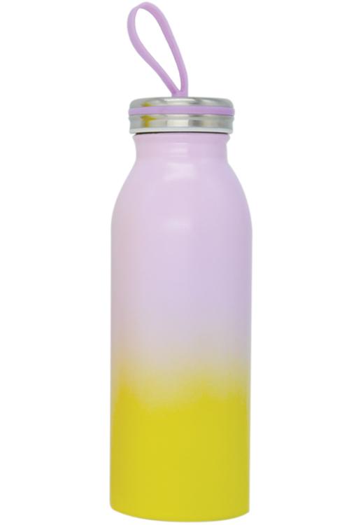 Purple and Yellow Water Bottle - Denny's