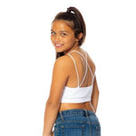 Criss Cross Bra Cami Ribbed - Denny's