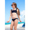 2pc Athletic Stripe Bikini - Denny's