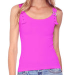 Adjustable Rose Gold Square Buckle Tank - Denny's