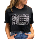 Short Sleeve Crop Positive Tee - Denny's