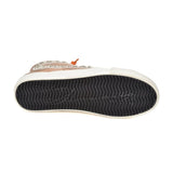 Star Studded Rose Gold High Top Slip On Sneaker with Zipper - Denny's