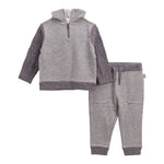 Sweater Knit Mix Pant Set - Denny's