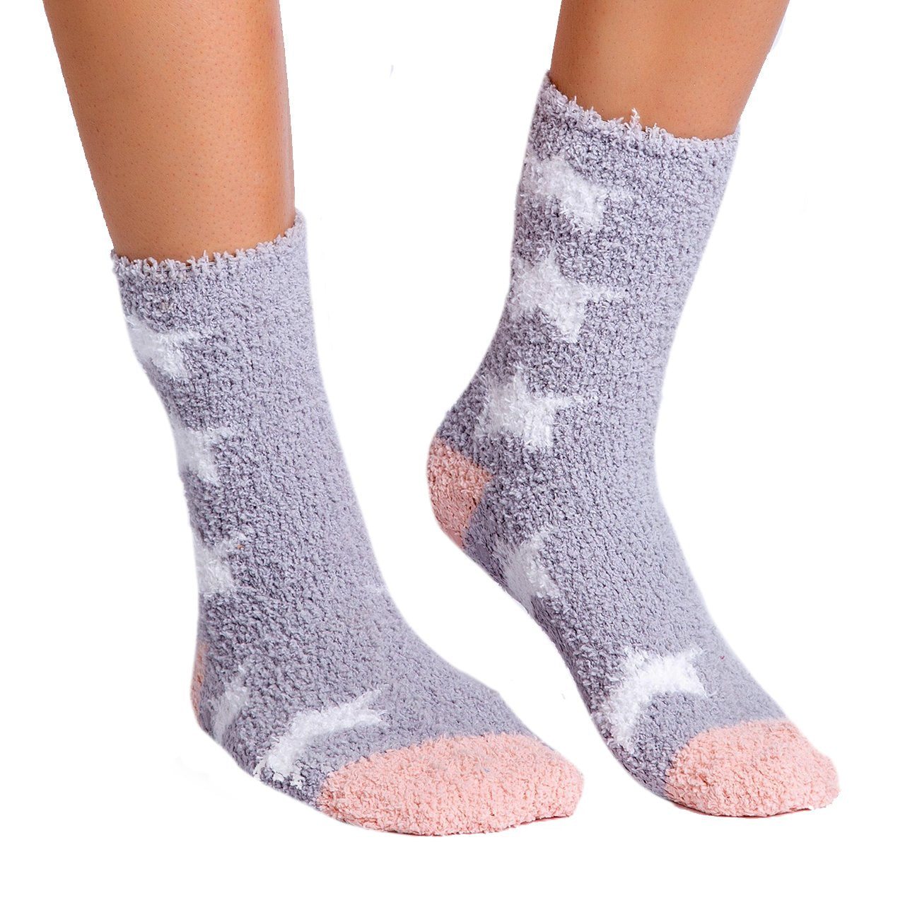 Star Fuzzy Socks - Denny's