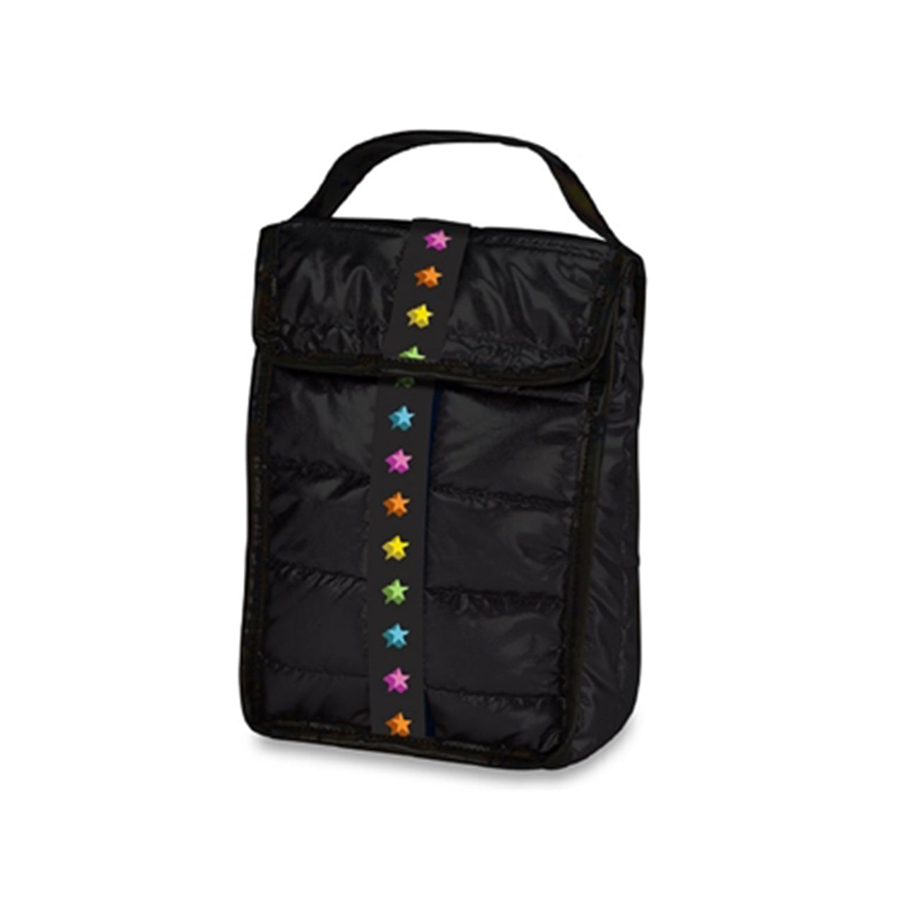 Black Puffer Stars Snack Bag