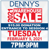 Warehouse Sale Session 4 - Denny's