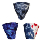 3 Pack Tie Dye String Tie Mask - Denny's