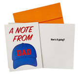 Note From Dad - Denny's