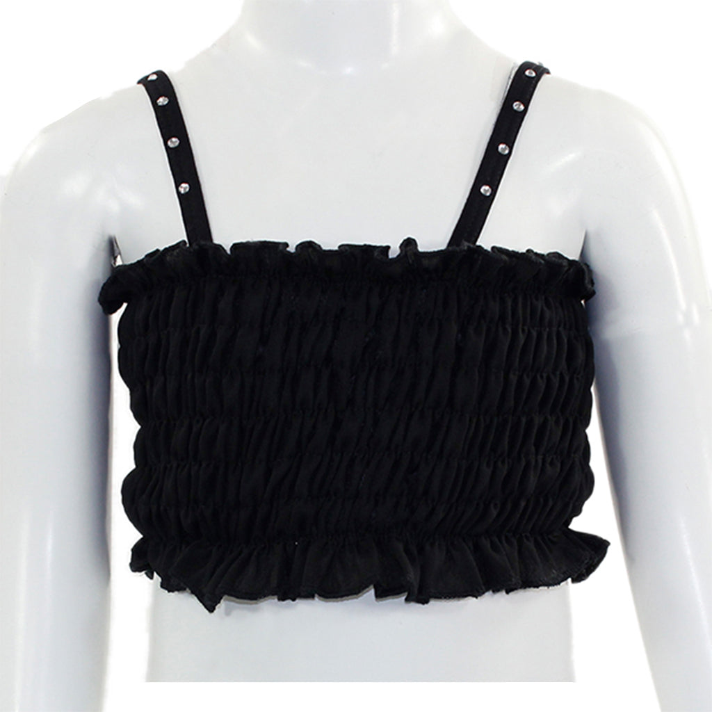 Smocked Top with Stud - Denny's