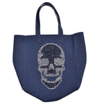 Denim Tote Skull - Denny's