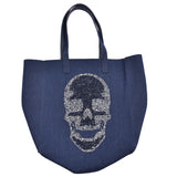 Denim Tote Skull - Denny's
