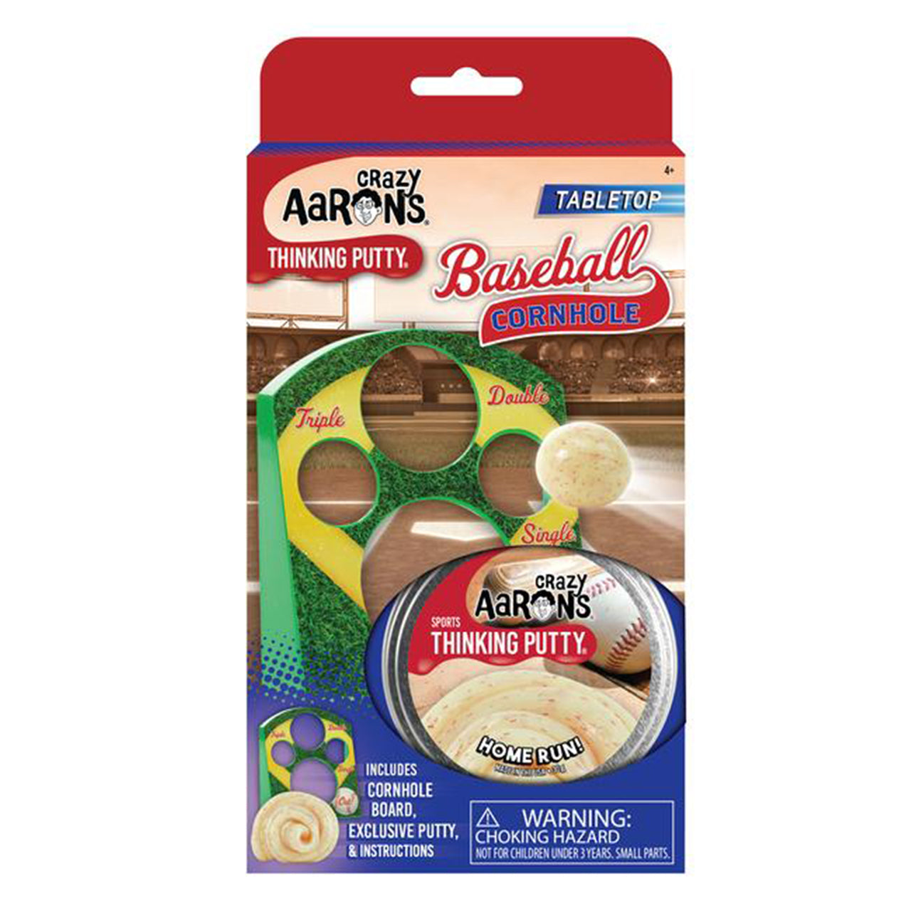 Baseball Cornhole Putty Set - Denny's