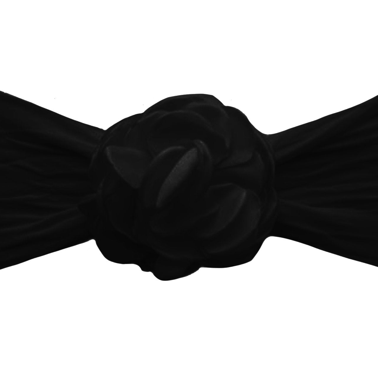 Silk Ruffle Flower Handband - Denny's