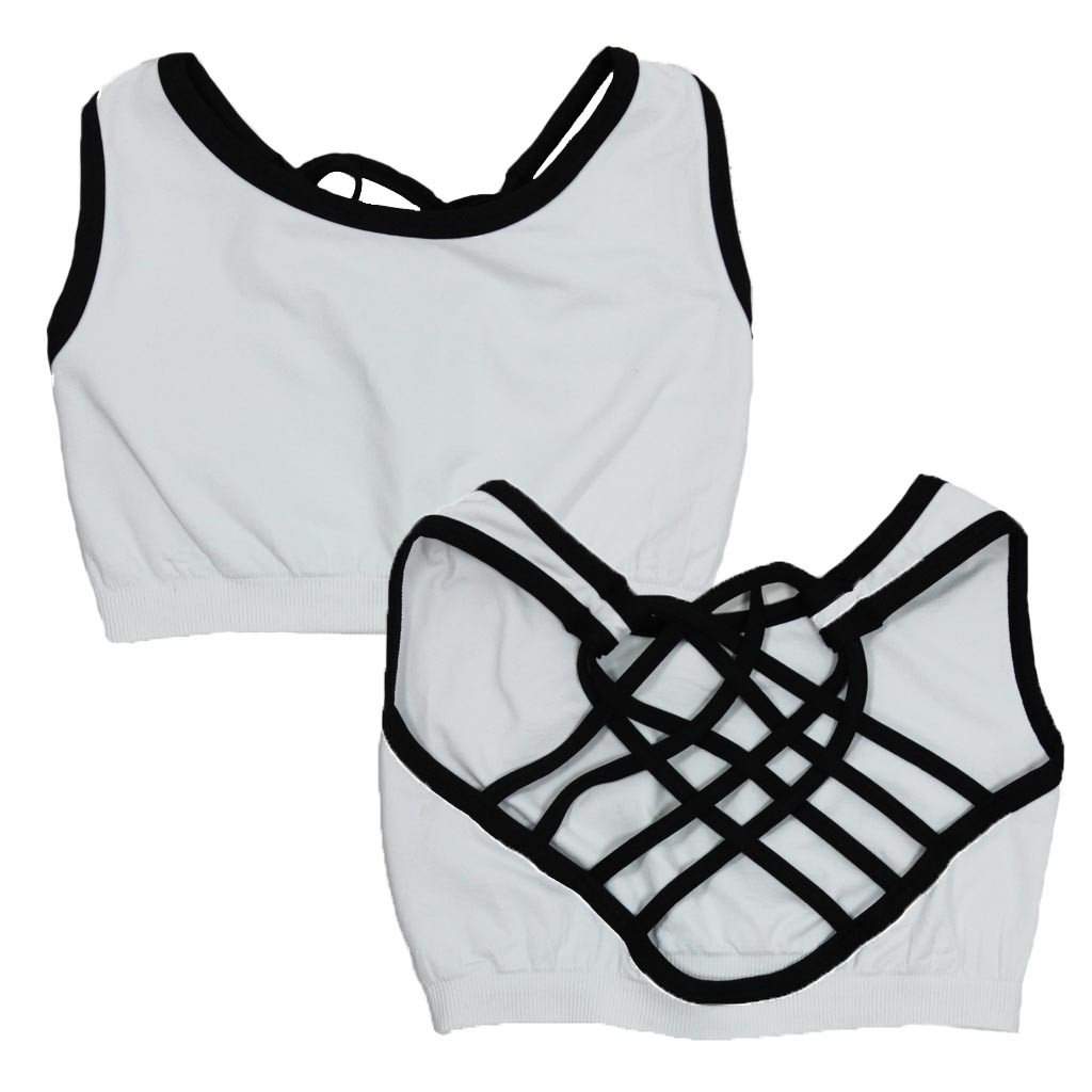Strappy Back Sport Bra - Denny's