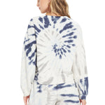 Deep Indigo Tie Dye Sweatshirt - Denny's