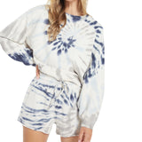 Deep Indigo Tie Dye Sweatshirt - Denny's