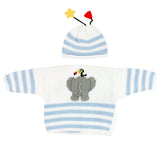 Two Piece Sweater Set Elephant and Friends - Denny's