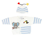 Two Piece Sweater Set Elephant and Friends - Denny's