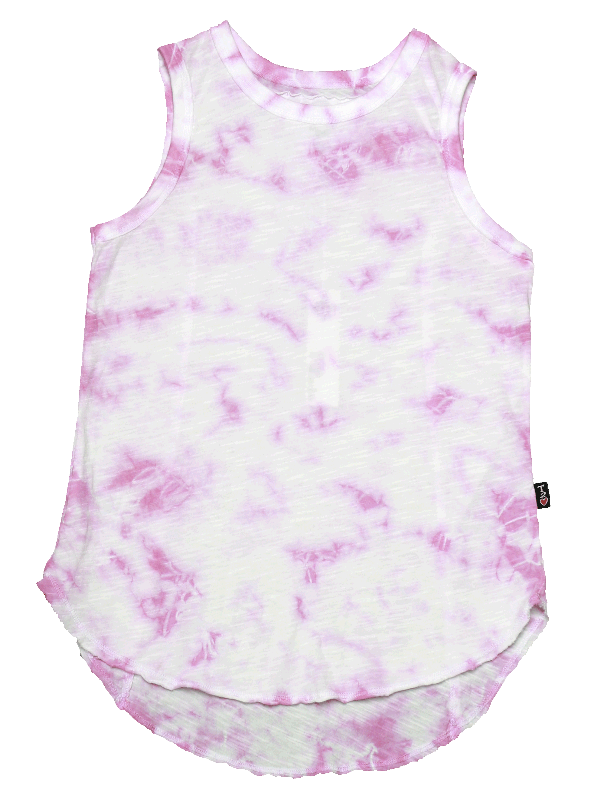 Tie Dye Raw Edge Tank - Denny's